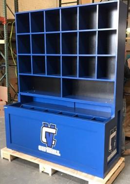 MLB Style Dugout Rack